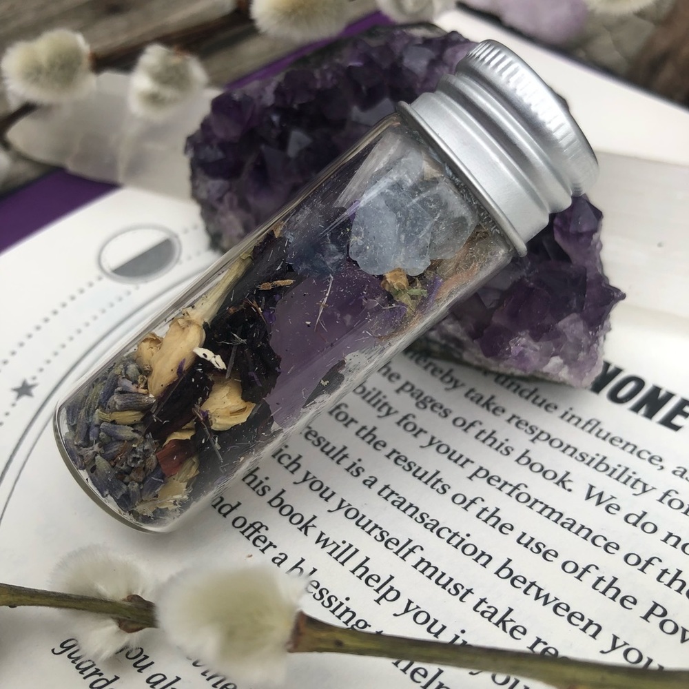 Intuition Charmed Spell Bottle Apothecary Oddity - Focus Booster